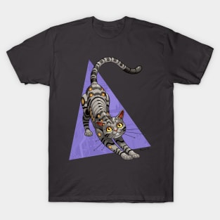 Cyborg Shorthair Cat T-Shirt